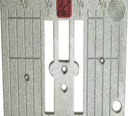 Needle Plate, Straight Stitch for Bernina Model 435, 450, 640