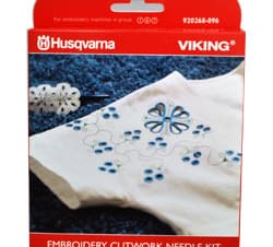 Embroidery Cutwork Needle Kits for Husqvarna/Viking Machines