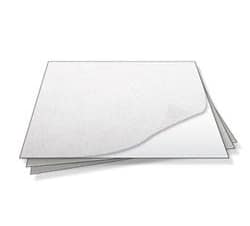 Stabilglider Peel 'N' Stick White 6"x6" - 100 pieces - 13732