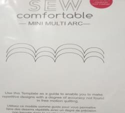 Template Ruler, Mini Multi Arc for High Shank Janome Sewing Machines by Janome