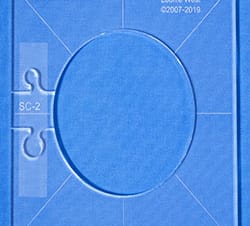 Template Ruler, Simple Circle 2" for High Shank Janome Sewing Machines by Janome