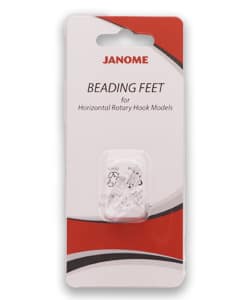 Beading Foot, Set of 2 for 5-7mm Sewing Machines by Janome - Image 2
