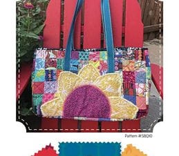 Petal Pop Tote Bag Pattern By Sugar Bee Quilts