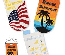 Summer Banner Set, In The Hoop Design by Sookie Sews