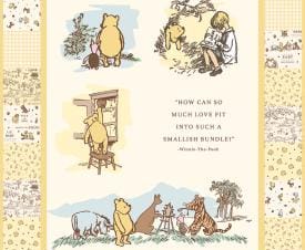 Quilt Kit, Winnie-the-Pooh Baby Panel Quilt by Riley Blake Designs