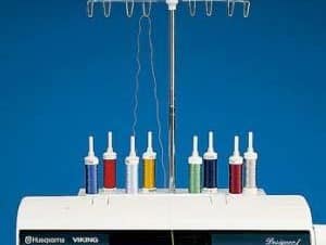 Thread Rack, 8 Spool Thread Rack for Husqvarna/Viking Machine Models