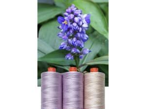 Color Builder 3 Piece Set, 50wt Cotton, Hawaiian Blue Ginger by Aurifil