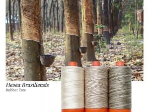 Color Builder 3 Piece Set, 50wt Cotton, Rubber Tree by Aurifil