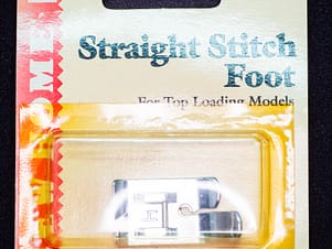 Straight Stitch Foot For Snap On Mount Sewing Machine, New Home #20022