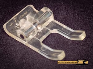 Embroidery Foot (Clear w/ Open Toe) for Slant Needle Sewing Machine