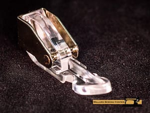 Zipper Foot For Snap On Singer Slant Needle Sewing Machines