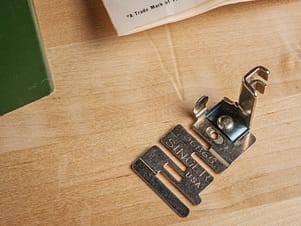 Edge Stitcher by Singer for Low Shank/Vertical Needle Sewing Machine, Simanco #36865