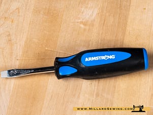 Armstrong 1/4" Slotted Blade Screwdriver (Made In The USA)