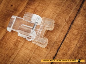 Button Sewing Presser Foot for Snap-O-Matic Mount Sewing Machine