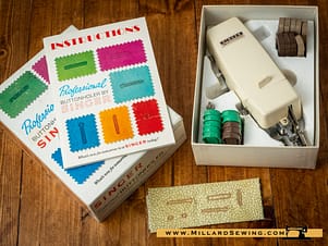 Buttonholer for Low Shank Zig Zag Sewing Machines by Singer (Professional Series), Simanco #V102878