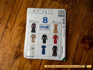 McCall's 8 Great Looks One Easy Pattern 8339