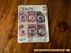 McCall's Crafts Heart & Sole Pattern 3881, Vintage