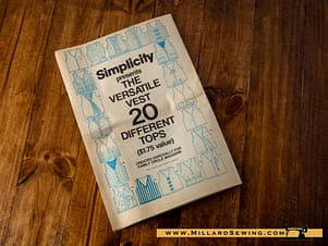 Simplicity presents the Versatile Vest 20 Different Tops, From Family Circle Magazine