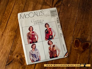 McCall's Creative Clothing P302 Pattern, Vest Pattern