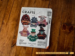 McCall's Crafts no. 7166. The Original Treat Basket