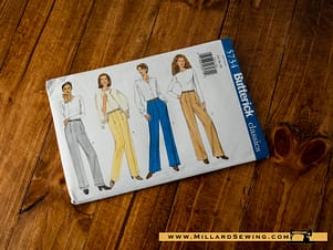 Butterick 5734 Pattern (1998) Classics Pants