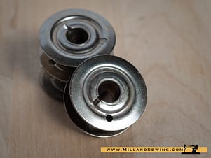 Bobbin, Metal For Friction Drive Rotary Sewing Machine