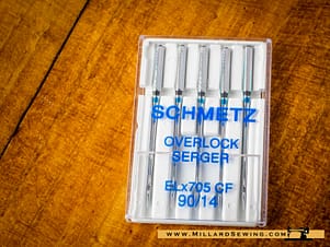 ELx705 Regular Point, Chrome Finish By Schmetz (5 Pack)