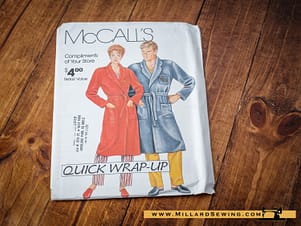 McCall's Quick Wrap-Up Robe Pattern