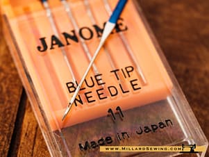 Needles Janome Blue Tip 15x1 75/11