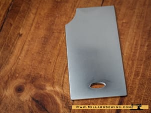 Slide Plate, Front for Singer Model 27 & 28