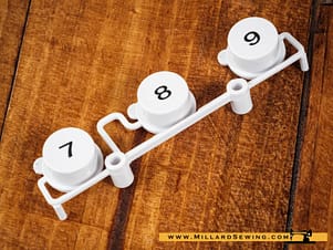 Button, Numeral for EverSewn Sparrow 25