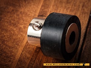 Motor Drive Pulley (Friction Drive) 7/8" OD, 1/4" ID