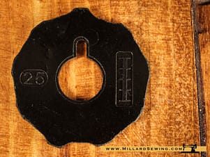 Fashion Disc Type A #25 "Spiny" Pattern