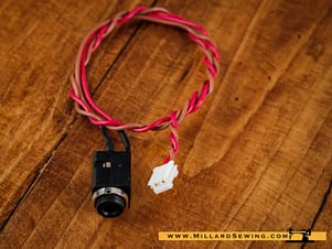 Foot Controller Receptacle for Singer 7200 & S800 Series Sewing Machines