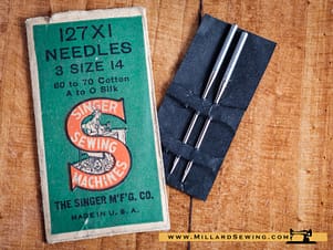 Needles 127X1, Size 14 By Singer (2 Pack)