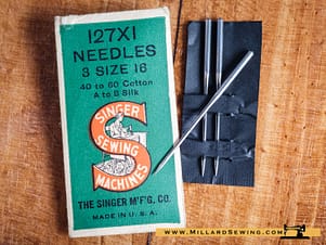 Needles 127X1, Size 16 By Singer (3 Pack)