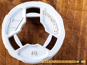 Fashion Disc Type F #75/76 "Tulip & Slant Overedge" Patterns