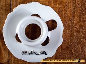 Fashion Disc Type C #58 "Sunburst Stitch" Pattern