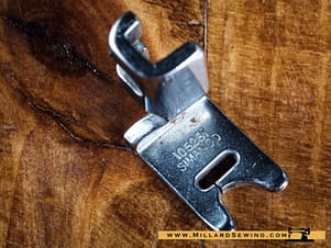 Satin Stitch Foot, Low Shank/Vertical for Singer Sewing Machines