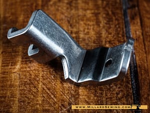 Shirring/Gathering Foot for Low Shank Sewing Machines