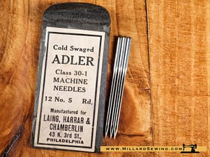 Needle Class 30-1, No. 5 by Adler