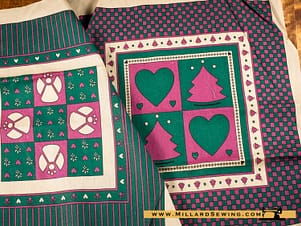 Quilting Blocks, Angels, Trees and Hearts