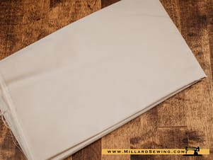 Remnant (Cotton) White Satin Fabric Remnant (1-1/4 yds)