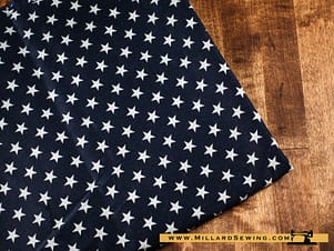 Tablecloth (Cotton) Stars (47"L)