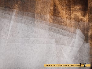 Remnant (Tulle) Tulle Material (1-1/2 yds)