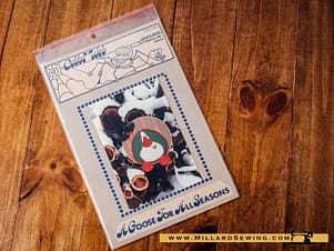 A Goose for all Seasons Sewing Pattern, By Cobb's Web