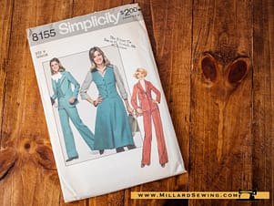 Simplicity 8155 Misses' Pants, Skirt, Unlined Blazer and Vest