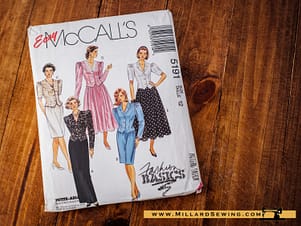 McCall's 5191 Fashion Basics Misses' Dresses