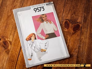 Simplicity 9573 Victorian Blouse Pattern