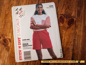McCall's 4220 Misses' Top & Shorts Stitch 'N Save Pattern
